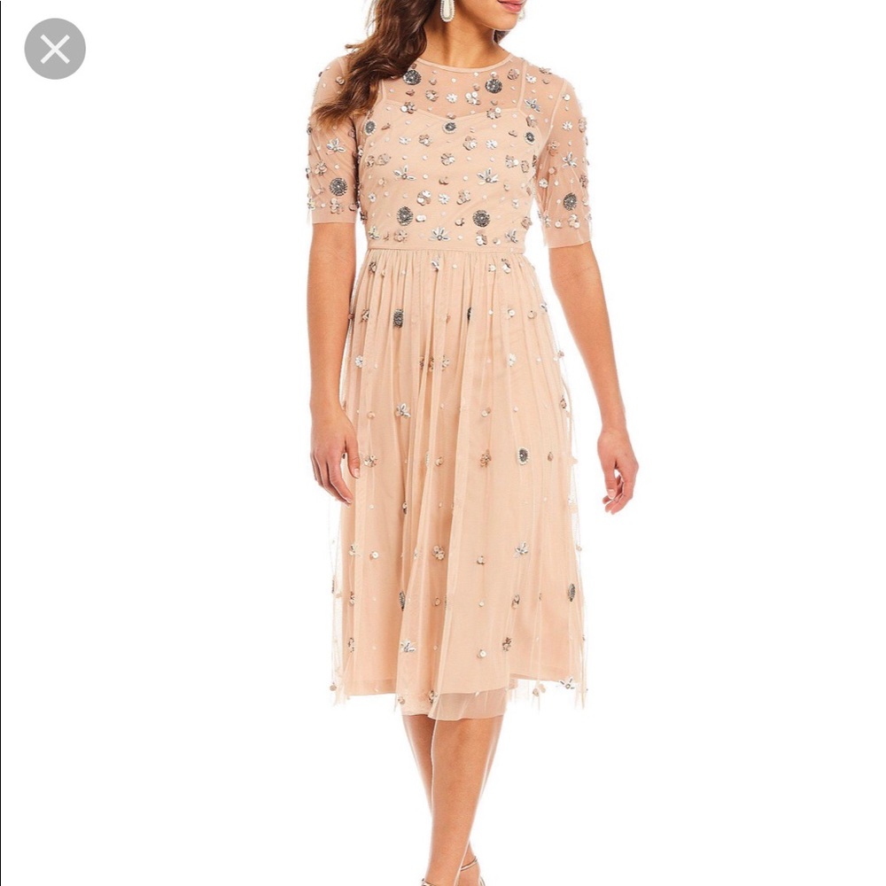 New with tags. Gianni Bini Beaded Midi xSmall 0